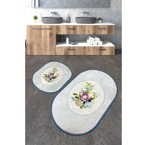Lessentiel Maison Lous 13 tepih za kupatilo, 2 komada, siva Cene