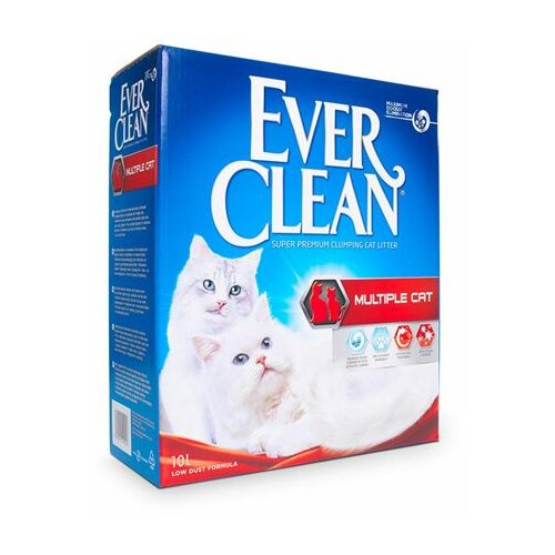 Clorox International ever clean posip za mačke multiplecat - grudvajući 6L Slike