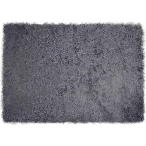  Tepih od umjetne ovčje kože TAFALLA Antracit 120 x 170 cm Slike