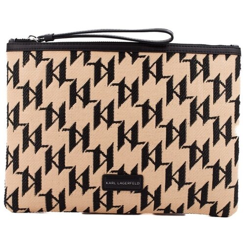 Karl Lagerfeld Torbe K ESSENTIAL RAFFIA POUCH M Bež Cene