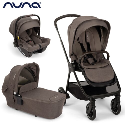 Nuna® otro&scaron;ki voziček 3v1 triv&trade; next + lytl&trade; + pipa&trade; urbn chestnut Cene