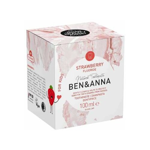 BEN & ANNA prirodna pasta za zube Strawberry, 100 ml Cene