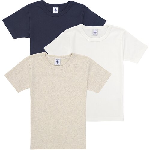 Petit Bateau 3 TEE SHIRTS MC Vi&amp;scaron;ebojna Slike