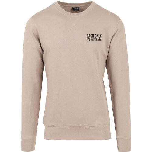 MT Men Cash only Crewneck darksand Slike