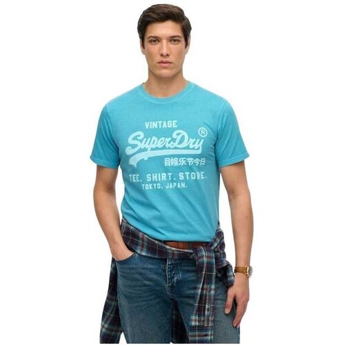 Superdry tirkizna muška majica Cene