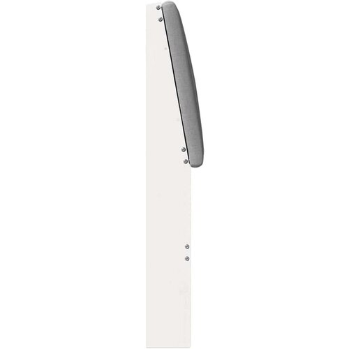 VidaXL tapecirani uzglavlje svijetlo siva 90 cm čvrsto borovo drvo Slike