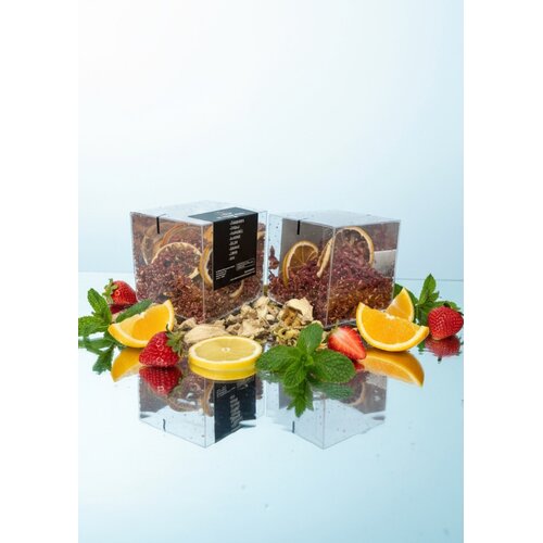 Smoothie &amp;amp; Tea Čaj Anti-age Detox Fit, 100 gr + Komadi dehidrirane narandže i limuna, 35 gr Slike