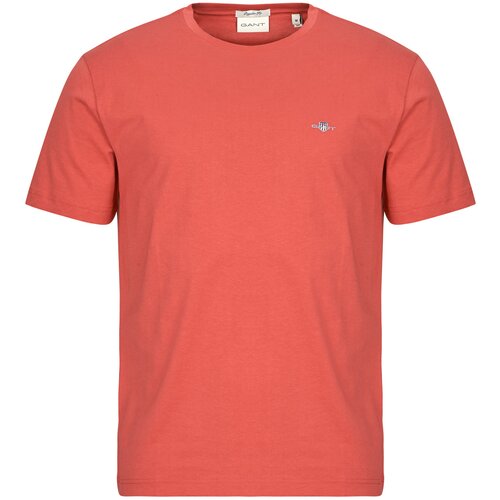 Gant REG SHIELD SS T-SHIRT Crvena Cijene