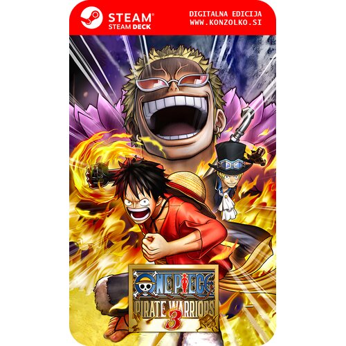 One piece Pirate Warriors 3 Gold Edition - Steam koda brez &scaron;katlice (WINDOWS PC | STEAM DECK) Cene