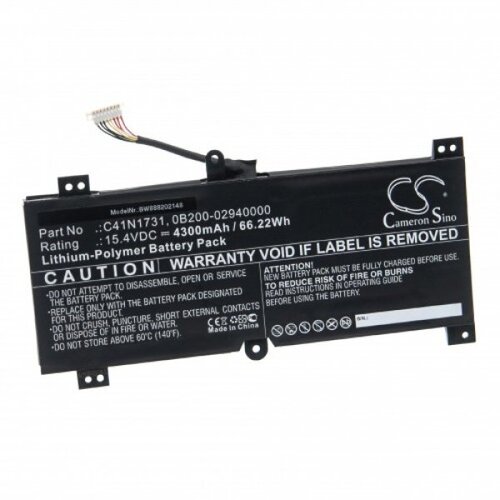 VHBW Baterija za Asus GL504GV / G515GV / G715GV / GL764GW, 4300 mAh Slike