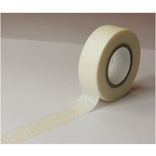 Grupo FUNTAPE MASKIRNI TRAK DECO GLItter WHITE, (21043387) Slike