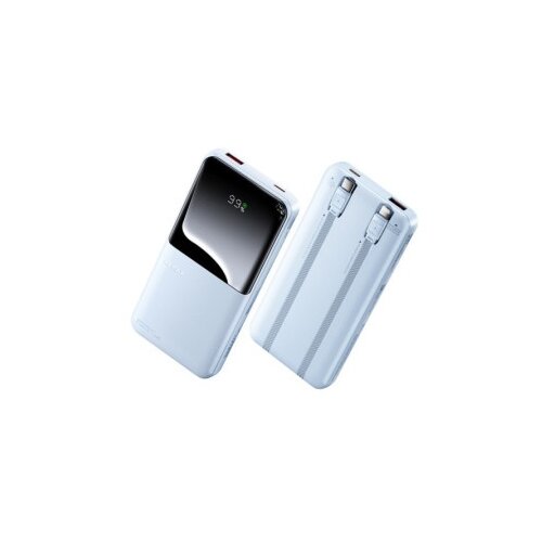 Remax RPP-679 BLUE 20W+QC 22.5W Power Bank with 2 Fast Ch. Cables 10000mAh Cene