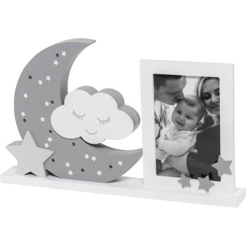 Dooky Luxury Memory Box Triple Frame Printset dekorativni okvir s LED pozadinskim osvjetljenjem Grey 1 kom Cijene