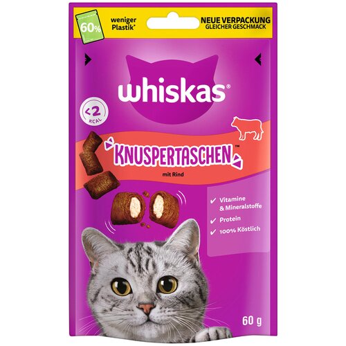 Whiskas hrskavi jastučići - Govedina 60 g Cijene