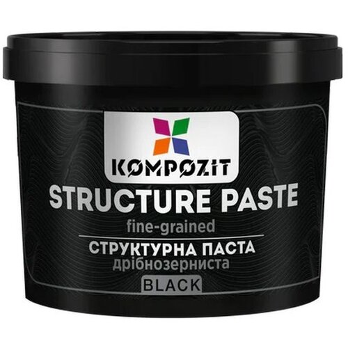  Crna fino zrnasta strukturirajuća pasta od Kompozita | Razni svesci Cijene