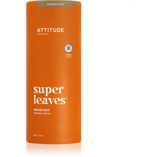 Attitude Super Leaves Deodorant trdi dezodorant brez aluminijevih soli Orange Leaves 85 g Cene