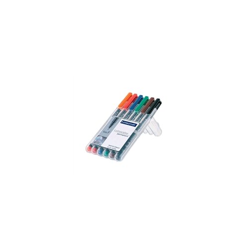 Staedtler Marker Lumocolor 318 WP6 0,6 mm, 6 kom Cene