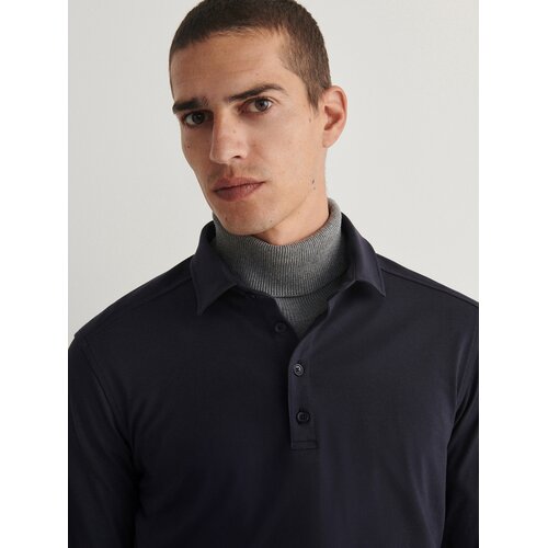 Reserved srajca slim fit - mornarsko modra Cene
