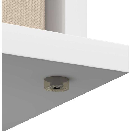  Stalak za TV s ladicama Bijelo 79 x 40 x 48 cm Slike