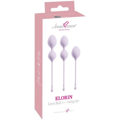 Beau Coeur Elorin - set kuglica za g&amp;eacute;sa trening - 3 dijela (ljubičasta) Slike