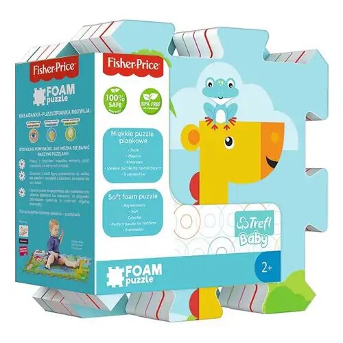 Trefl Fisher-Price Živalska spužvasta sestavljanka – Cene