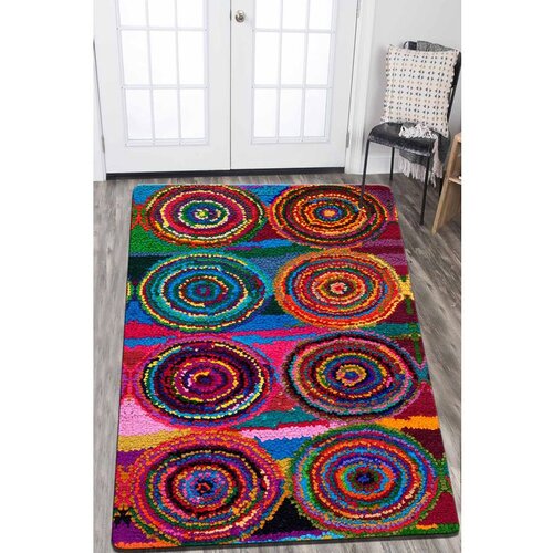Conceptum Hypnose boule colore Ş&amp;ouml;nil cotton multicolor hall carpet (120 x 150) Slike
