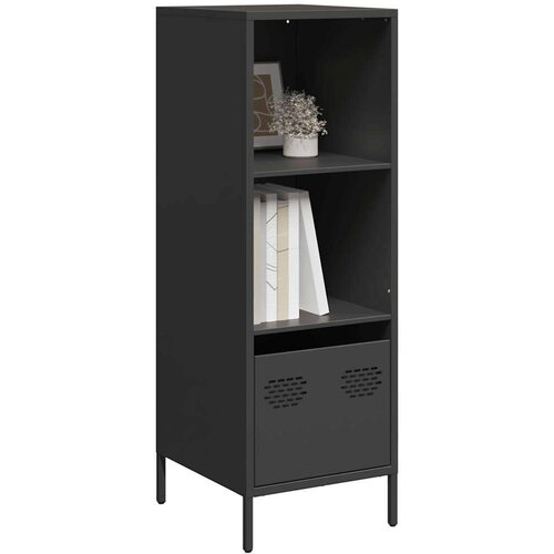 vidaXL Visoka omara črna 35x39x103,5 cm jeklo Cene