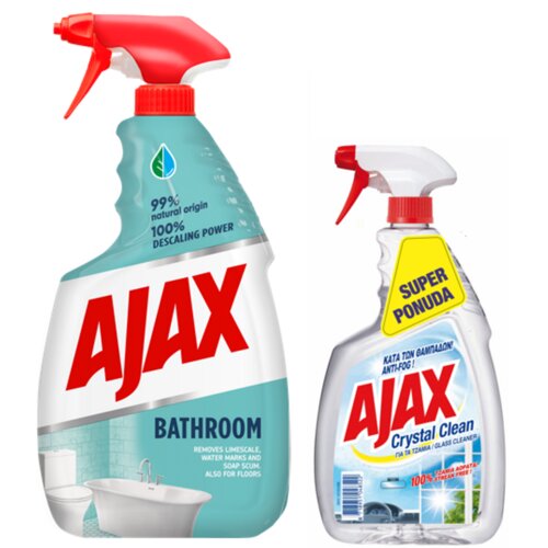 Ajax Bathroom 750 ml Trigger + Crystal Trigger 500ml gratis Cijene