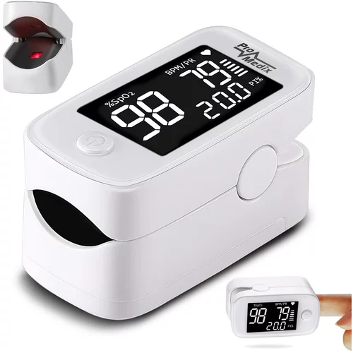  Prstni pulzni oksimeter in merilnik srčnega utripa HD LCD