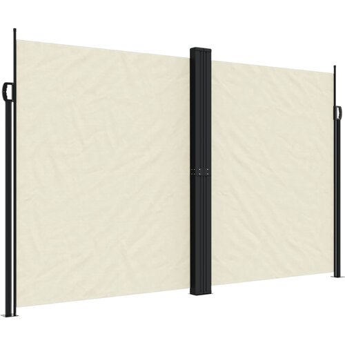 Maison Chic Zložljiva stranska tenda - Senčniki krem 200x1200 cm, (22042432) Cene