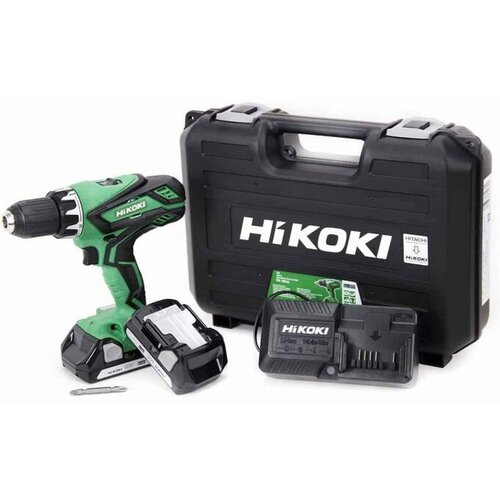 HIKOKI DS18DJLWCZ power screwdriver/impact driver 1250 RPM Black, Green Slike