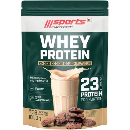 Sports Factory Whey Protein Choco Cookie Dough - 1 kg Slike