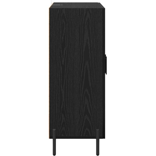  Kreveta Crni hrast 69,5 x 34 x 90 cm Konstruirano drvo Slike