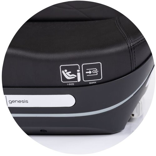 Chipolino autosjedalica I-SIZE ISOFIX 125&amp;ndash;150cm s termo kontrolom GENESIS SMART Noir Slike