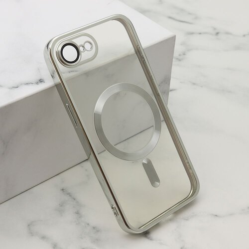  Maska CAMERA PROTECT MagSafe za iPhone 16E/ srebrna Cene
