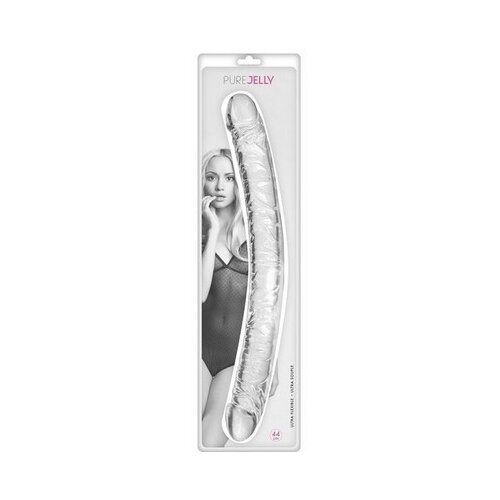 dupli dildo | Crystal Clear 44 cm Slike