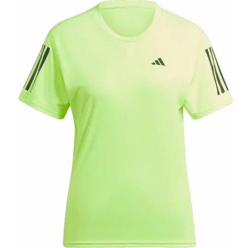 Adidas OWN THE RUN TEE Ženska majica za trčanje, reflektirajući neon, veličina