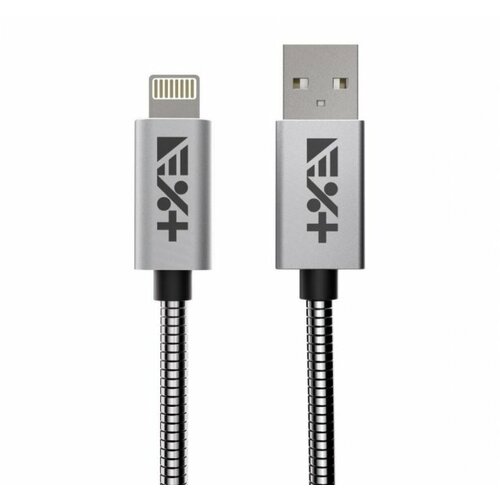 Next One USB-A to Lightning Metallic Cable 1m - Space Gray Slike
