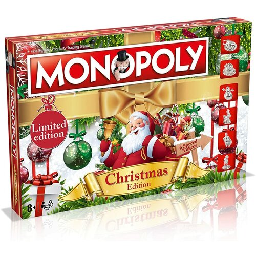 Hasbro Društvena igra Board Game Monopoly - Christmas - Limited Edition Slike