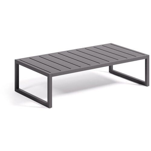 Kave Home Aluminijasta vrtna mizica 60x114 cm Comova &amp;ndash; Slike