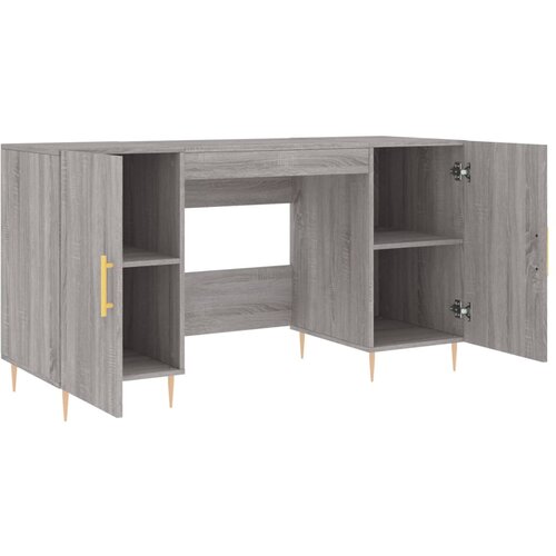  Radni stol boja hrasta sonome 140x50x75 cm konstruirano drvo Slike