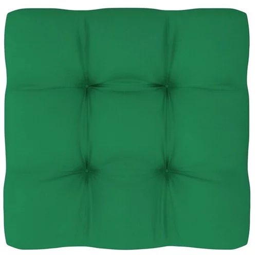  Blazina za kavč iz palet zelena 70x70x10 cm