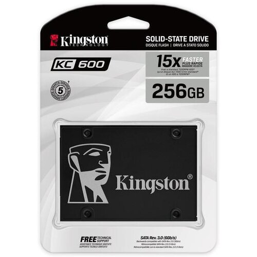 Kingston SSD KC600 256GB/2.5/SATA 3/crna Cene