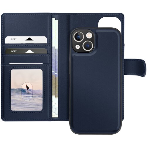 Oem Mayaxess, Ohi&scaron;je za iPhone 14 s snemljivo lupino, Modra noč, (5000215803) Cene