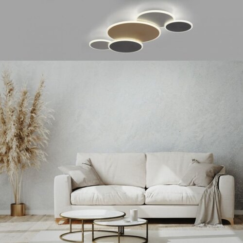 PAUL NEUHAUS 8008-70-LED Prigu&amp;scaron;iva svetiljka Q-PIATO LED/49W/230V 2700-5000K + daljinski upravljač Slike