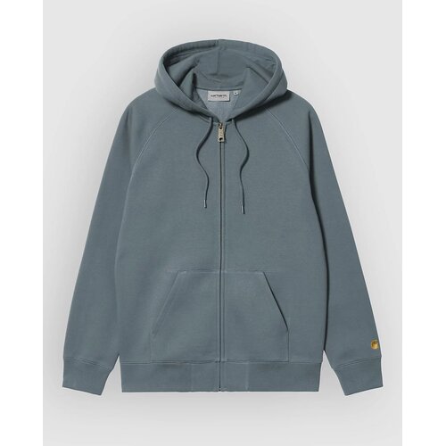 Carhartt WIP Chase Jopa s kapuco cozy blue / gold Cene