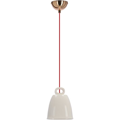 Candellux Bela viseča svetilka s keramičnim senčilom Sewilla &amp;ndash; Slike