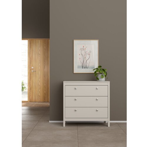 Tvilum Sivo-bež komoda 82x80x38 cm Madrid &amp;ndash; Slike