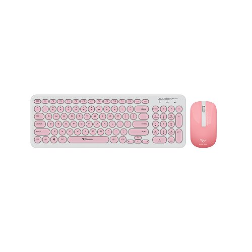 Sonicgear alcatroz jellybean U2000 white peach combo tastatura+miš Slike