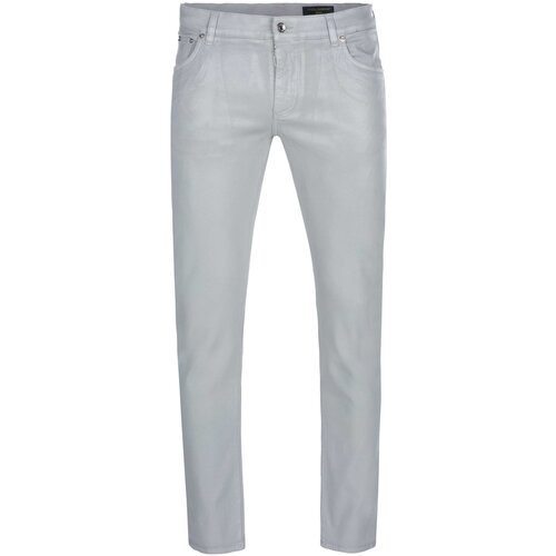 D&g Hlače Chino / Carrot - Siva Cene